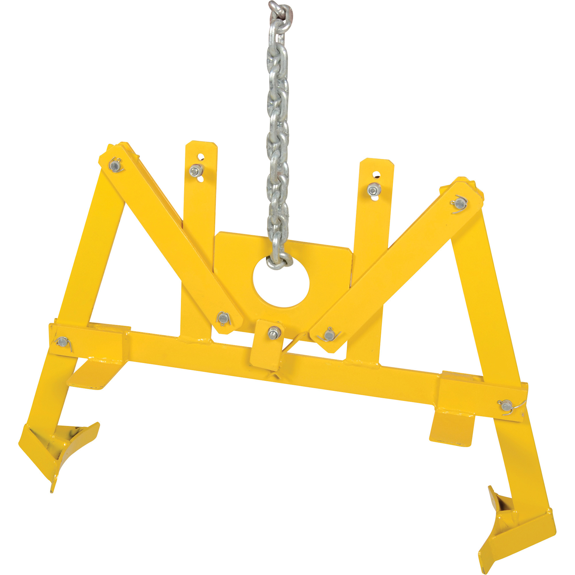 Vestil Vertical Drum Lifter - 1000-Lb. Capacity, Solid Steel, Rust-Resistant, Model# VDL-22.5